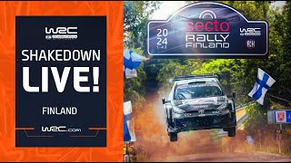 🔴 Shakedown LIVE  WRC Secto Rally Finland 2024 [upl. by Eednyl34]