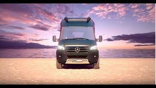 Vanlife exclusive HYMER Concept Car VisionVenture [upl. by Kellsie695]