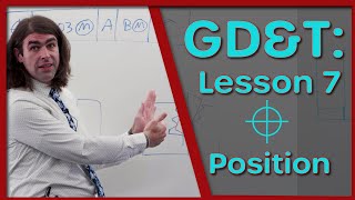 GDampT Lesson 7 Position Tolerance [upl. by Feodore]