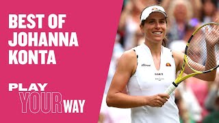 The Best Of  Johanna Konta [upl. by Ahsilahs]