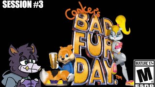 Out of the Volcano into the Manor  Conkers Bad Fur Day  Session 3 [upl. by Chandos]