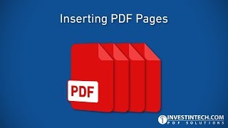 Able2Extract Professional 12 Inserting PDF Pages [upl. by Kate]