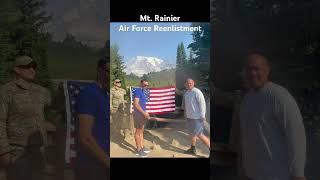 Mt Rainier Air Force Reenlistment [upl. by Ahsyia938]