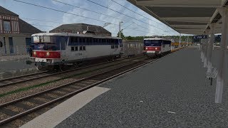 ORTS Voyage de Gisors à CormeillesenParisis en cabine de la BB17069 [upl. by Trill]