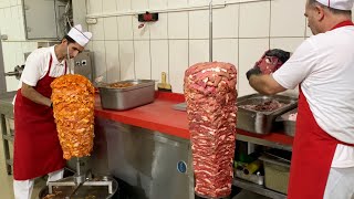 Amazing Shawarma Doner Kebab Recipe  Thousands of People Line Up For This Doner Kebab Every Day [upl. by Aun]