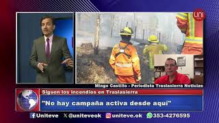 Continúan los incendios en Traslasierra [upl. by Collis]