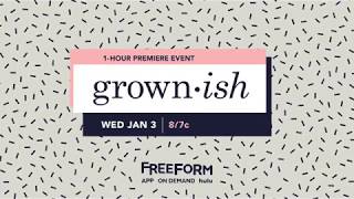 Grownish Freeform Season 1 Promo Opening Credits Intro Black ish spinoff [upl. by Marcile]