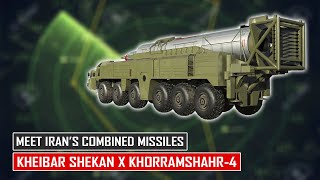 Meet Irans Combined Missiles Kheibar Shekan And Khorramshahr4 a Dangerous Threat to Israel [upl. by Apple563]