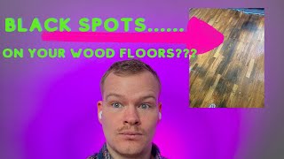 What are the dark stains in my hardwood Floor What should I do to remove the [upl. by Lorenza401]