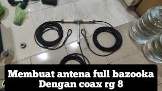 membuat antena full BAZOOKA 40 meter band [upl. by Schluter108]