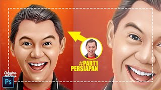 1 Persiapan  SMUDGE PAINTING KARIKATUR  PHOTOSHOP TUTORIAL Edisi Chandra Liow [upl. by Borreri583]