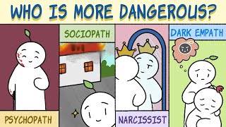 Psychopaths Sociopaths Narcissists Dark Empaths  Whos More Mentally harmful [upl. by Anined]