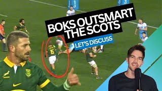 Springboks Continue to Innovate Despite Hiccups  South Africa vs Scotland Review [upl. by Hoeg]