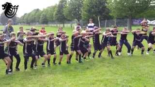 Deal amp Betteshanger Rugby Summer Camp Exeter Haka [upl. by Ahsenac]