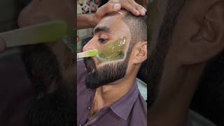 Beard waxing 🔥Hair Removing trending viral shorts video wax Hair alihairdresser [upl. by Theall]