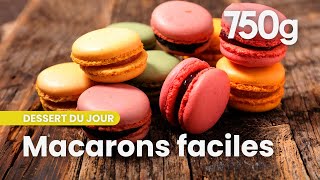 Comment réussir ses Macarons facilement   750g [upl. by Ahsitram645]