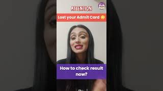 Lost your Boards Admit Card 😳 अब Result कैसे Check करें 🤔 ytshorts cbse class10 results [upl. by Arlana]