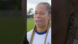 quotANYONE IN A SPURS SHIRT WE LOVEquot Lenna GunningWilliams on the New Signings at Spurs Women [upl. by Viking934]