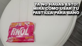 COMO USAR UNA PASTILLA AROMATIZANTE PARA BAÑO CORRECTAMENTE [upl. by Linden]