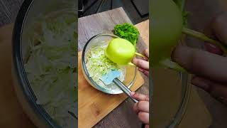 Quick and Easy Coleslaw Recipe  How to Make KFC Style Coleslaw Salad at Home shorts easyrecipe [upl. by Akeylah767]