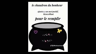 Le chaudron du bonheur 🙏❤️ [upl. by Kampmann325]