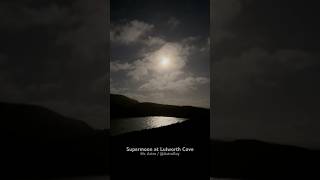 Supermoon at Lulworth Cove  October 2024 [upl. by Amitarp357]