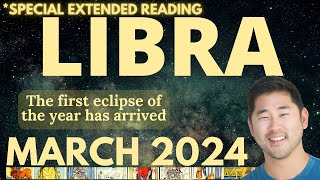 Libra March 2024  YES UNBELIEVABLY RARE ONCEINALIFETIME SPREAD 😍 Tarot Horoscope ♎️ [upl. by Maryjo]