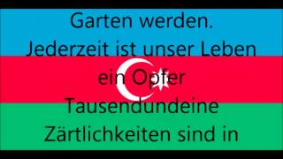 Nationalhymne von Aserbaidschan deutsche Übersetzung [upl. by Taite]