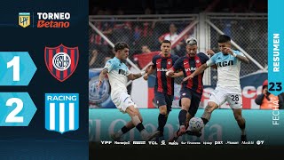 SAN LORENZO 1  2 RACING I Resumen del partido  TorneoBetano 2024 [upl. by Deck544]