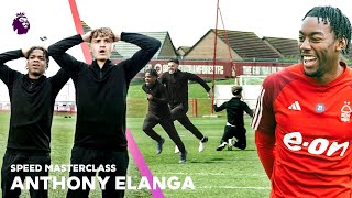 ANTHONY ELANGA SPEED CHALLENGE 💨  PL Masterclass [upl. by Everett468]