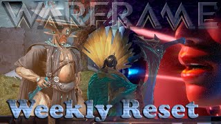 Warframe  Weekly Reset Stuff 17th November 2024 [upl. by Millwater919]