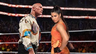 The Rock vs Kavita Devi Match Wrestling Show [upl. by Ecinhoj]