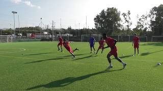 Soccer Diagoras Rhodes 21 Coordination  COD sprint [upl. by Robertson]