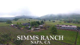 Napa CA  Simms Ranch amp Vineyard [upl. by Abih]