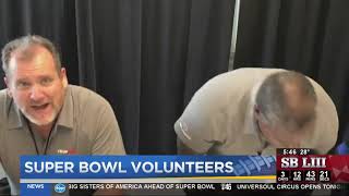 Super Bowl volunteers [upl. by Gram]