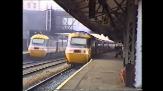 Trains In The 1990s Reading amp Oxford 1st January 1993 Part 2 [upl. by Colet682]