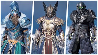 Assassins Creed Valhalla  ALL Armor Sets Showcase AC Valhalla [upl. by Jahdiel]