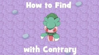 How to Find Fomantis with Contrary [upl. by Arda]