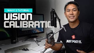 DJI Mavic 2  How to Calibrate the Vision System Sensors [upl. by Lipman]