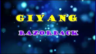 Giyang  Razorback karaoke [upl. by Pedersen]