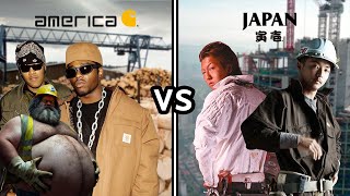 WORKWEAR USA vs Japan [upl. by Linnette884]