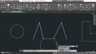 Autodesk AutoCAD LT 基本講座  グリップ編集さまざまな編集オプション  lyndacom 日本版 [upl. by Yddub]