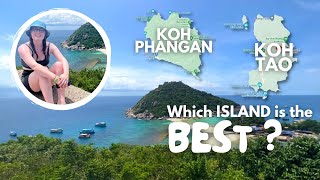 Exploring Koh Tao amp Koh Phangan  Which Island Should You Visit [upl. by Ennovihc63]