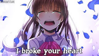 Nightcore  Sorry Lyrics [upl. by Sherourd48]