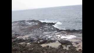 Spouting Horn in Poipu Kauai [upl. by Foy863]