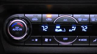 How to use the automatic climate control AC system in the 2015 Mazda3 [upl. by Jessi]