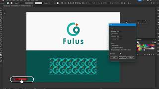 عمل باترن لوجو على برنامج الاليستريتورPattern logo in Illustrator [upl. by Jacoby]