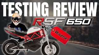 RSF650 TESTING REVIEW [upl. by Eirrehs740]