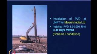 Mod09 Lec46 Geosynthetic for Ground Improvement [upl. by Areemas]