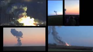 Sync and stable multi angle UGC of Antares explosion [upl. by Grefer943]